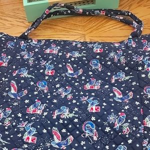 Vera Bradley Holiday Owl Tote